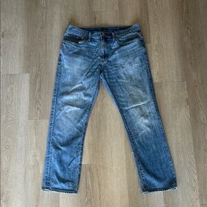 J. Crew Men's Denim Blue Straight Jeans